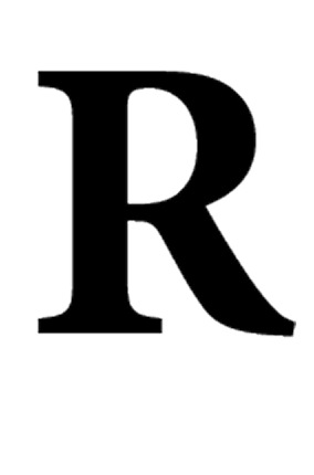 R